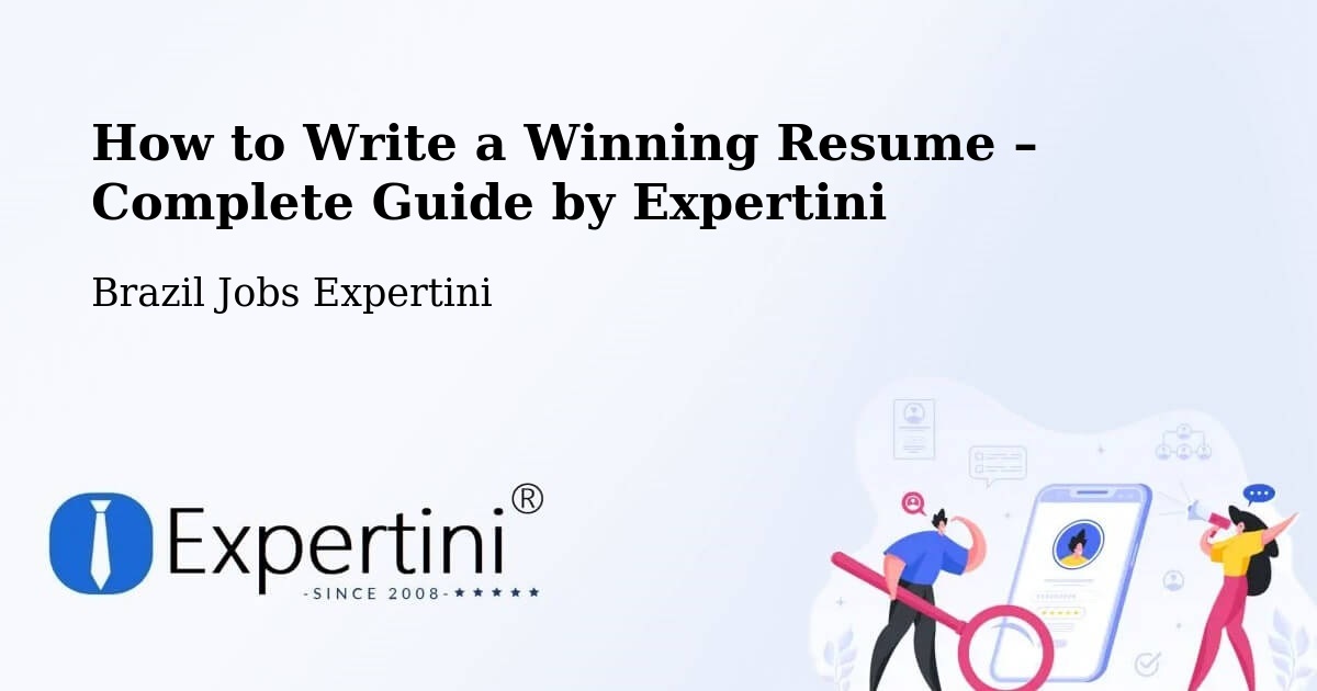 Resume Writing Guide for Job Seekers – Tatuí - Tatuí, Brazil Jobs Expertini